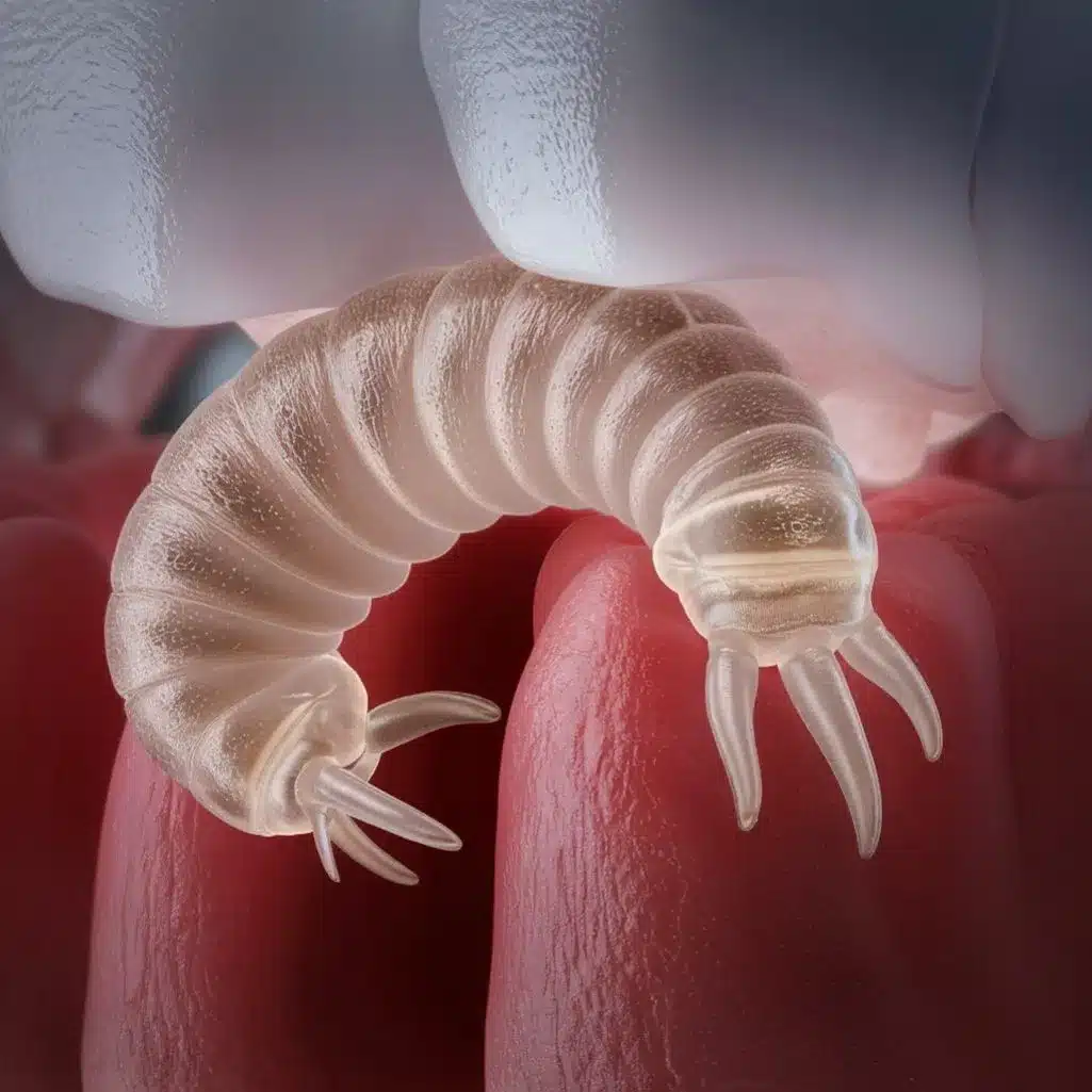 Appearance of Mouth Larva