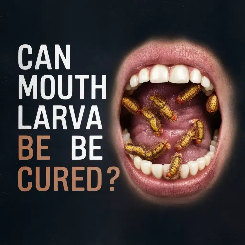 Can Mouth Larva Be Cured?