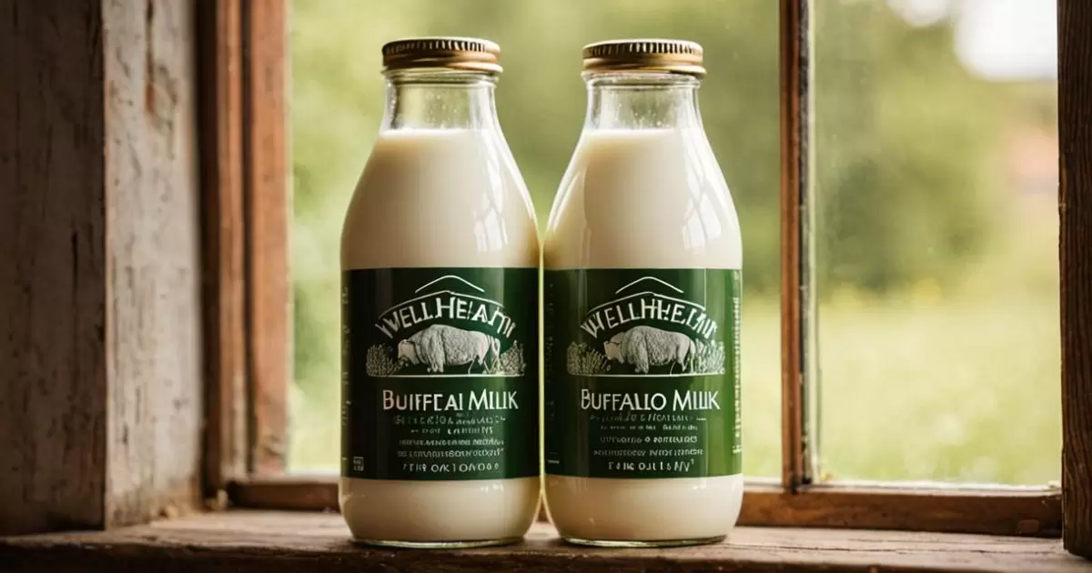 WellHealth Organic Buffalo Milk: