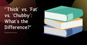 ʼ‘Thick’ vs. ‘Fat’ vs. ‘Chubby’ What’s the Differenceʼ