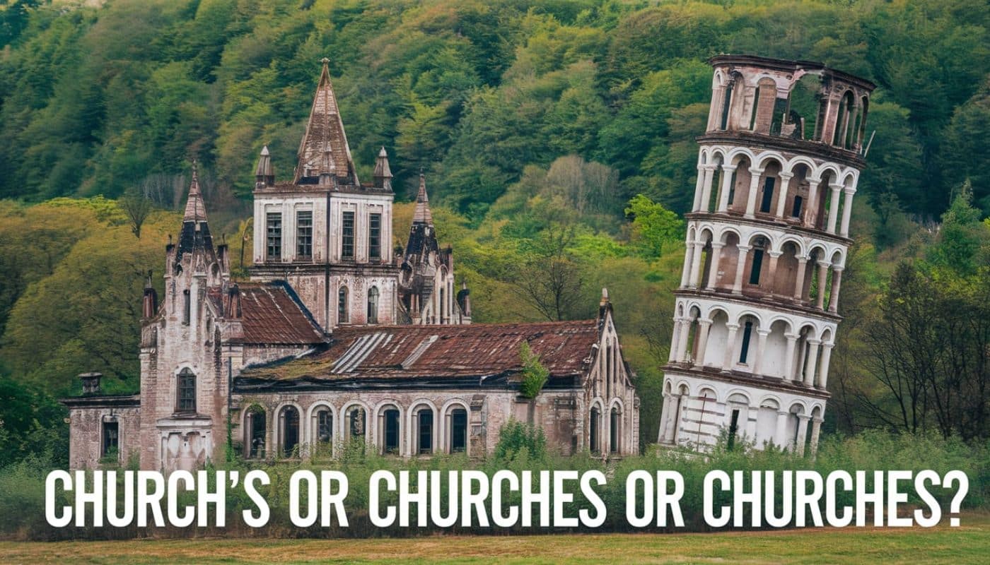 Church’s or Churches’ or Churches? Understanding Possessive Forms