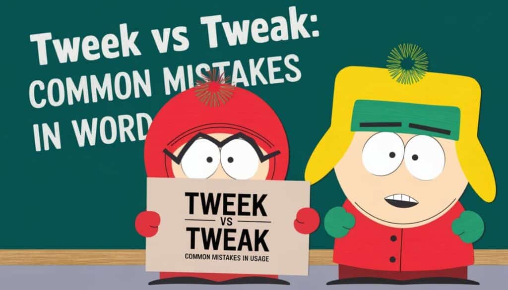 tweek vs tweak